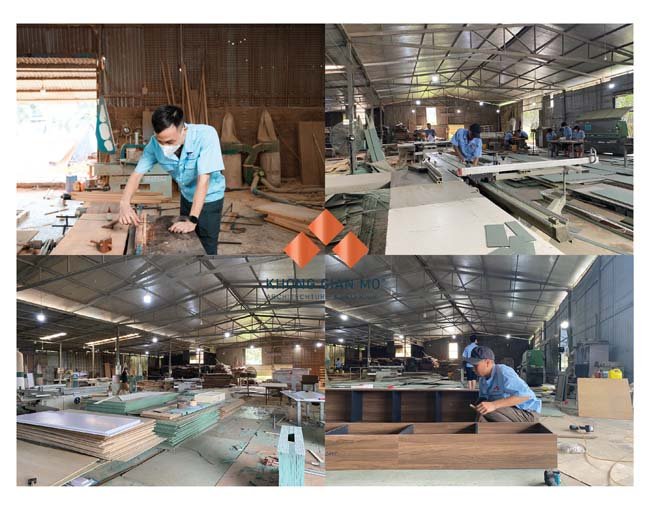 Xưởng sản xuất nội thất uy tín chất lượng nhất tại Hà Nội 
